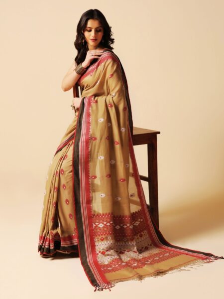 Khadi cotton saree