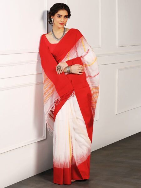 Handloom Khadi Cotton saree