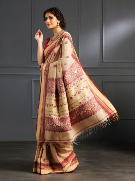 Handloom Khadi Cotton Saree