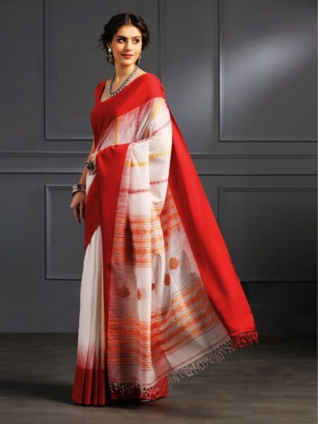 Handloom Khadi Cotton saree