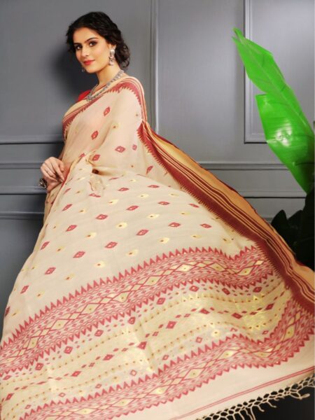 Handloom Khadi Cotton Saree